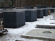 Plac produkacja szamb betonowych Zawiercie